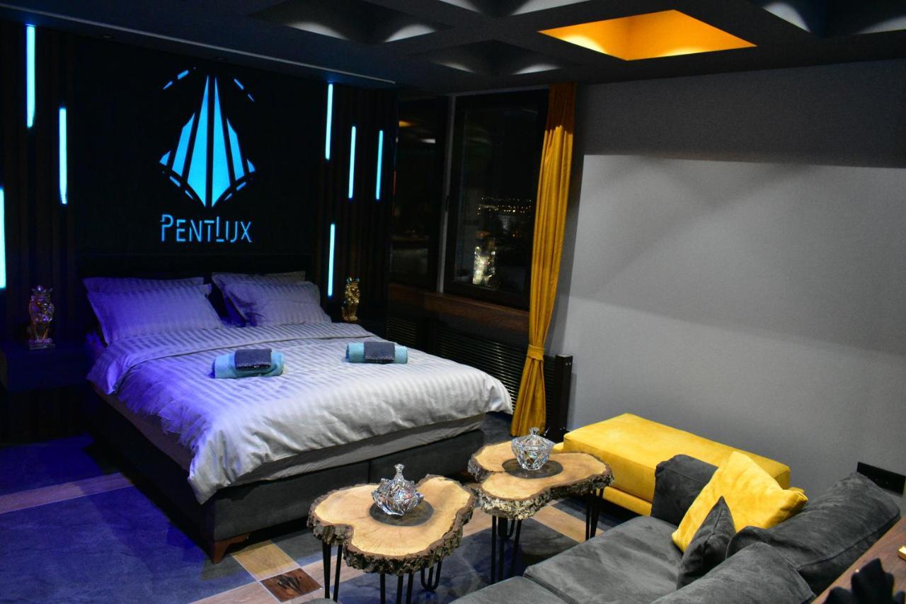 Pentlux - Spa Penthouse In The Heart Of Skopje Bagian luar foto