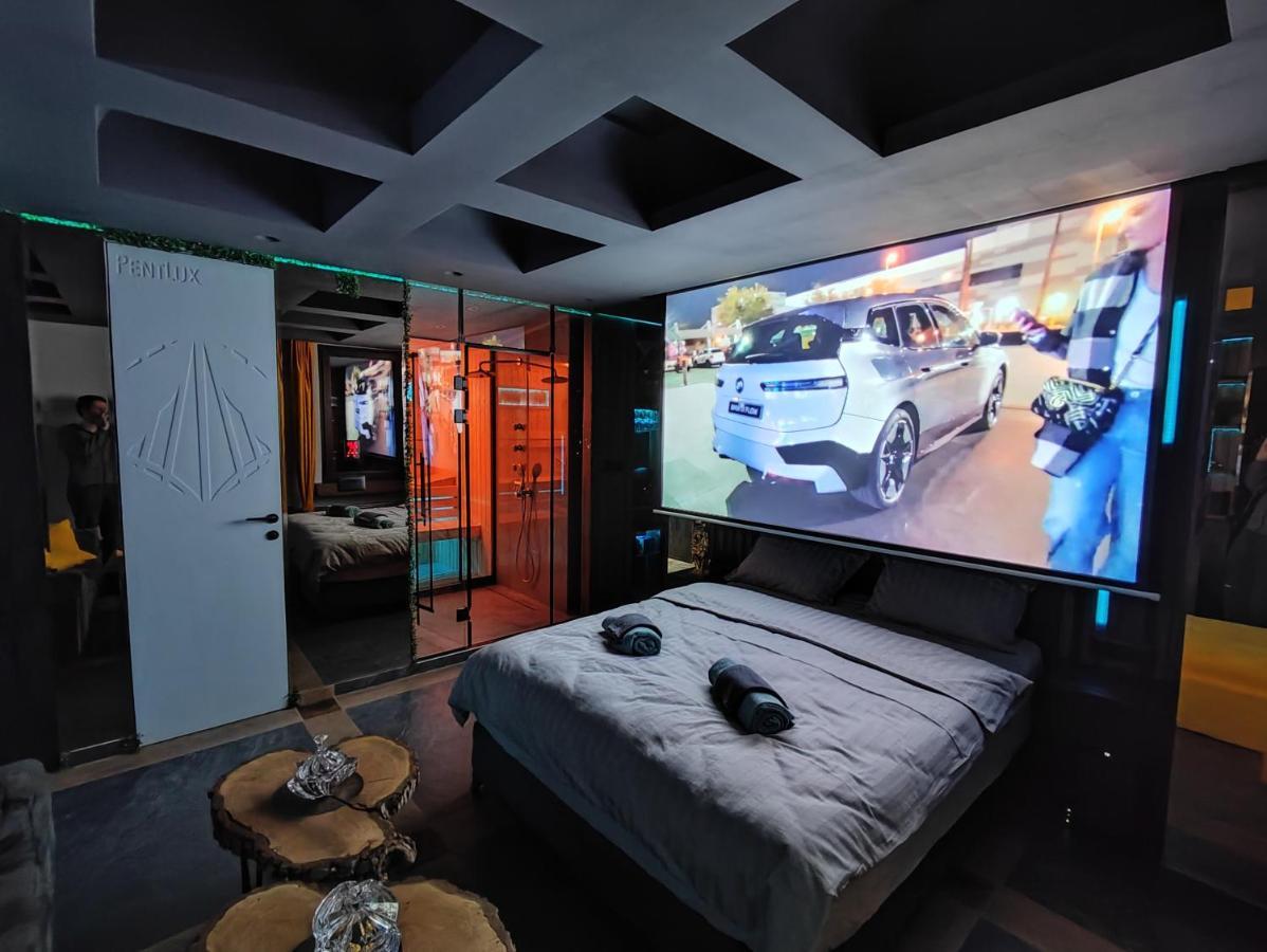 Pentlux - Spa Penthouse In The Heart Of Skopje Bagian luar foto